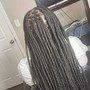 Medium Box Braids