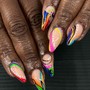 Extreme Nail Art 4 Fingers