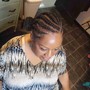 Goddess Feed-in Braids