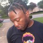 Wash,retwist and style Mid back