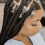 Small Gypsy braids ( hair included)