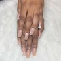 French tip/ Outline polish