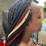 Natural Cornrows Styles