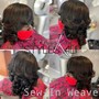 "On The Spot" Full Closure Sew-In Weave