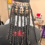 Full Head Of Loc Extensions