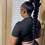 Basic ponytail Hair not included