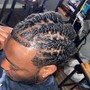 Knotless braid touch up