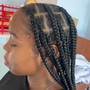 SMALL Knotless Bohemian Braids