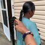 Braided ponytail (extended length)