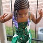 Knotless box braids