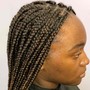 Knotless box braids