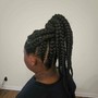 Natural two strand twist