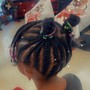 Kid's natural Braids