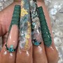 Intricate Nail Art 2 Nails