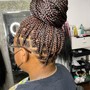 2 French braids