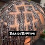 Man bun 4 braids