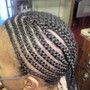 Braided foundation for Full a sew in