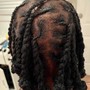 Med Knotless Braids