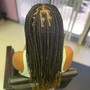 Med Large Knotless Box Braids