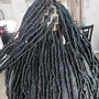 Large Knotless Braids