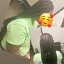 Medium Knotless Braids