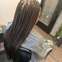 Small Knotless Braids