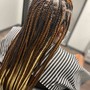 Small Knotless Braids