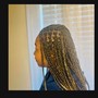 Med Knotless Braids