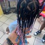 full head 2 strand or coil twist