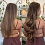 Balayage-Med length hair