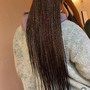 Large Knotless Braids