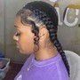 Kids box braids