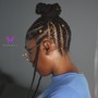 Feed In Braid Ponytail