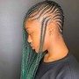 Pixie Braids (braids into a bob)