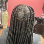 Med/large knotless Braids