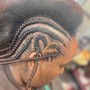 2 Feed in braids (no design