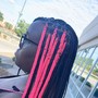 Medium Knotless Braids