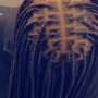 Small knotless Braids