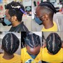 Men's/ women Cornrows without extensions