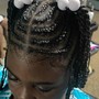 Kid's Braids with beads