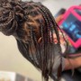 Kids Uninstall Braids (Weave)