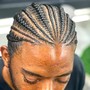 Men Box Braids / Man Bun