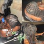 Large Knotless Plaits