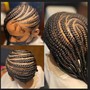 2-4 Cornrow Braids