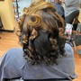 Shampoo Condition and Wet Set Natural Hair