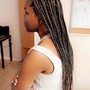 Medium Knotless braids(please message me before booking)