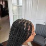 Goddess Braids mid back