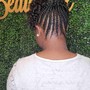 Flat Twist updo