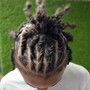 Large Locs Retwist $70+