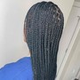 Small knotless braids